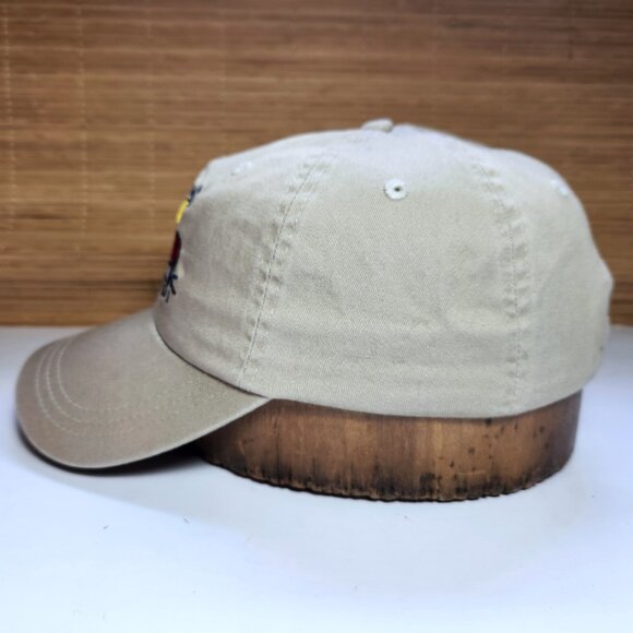 Maui Scuba Shack Hawaii Hat Cap Adjustable 100% Cotton Beige Classic Cut - Picture 6 of 9